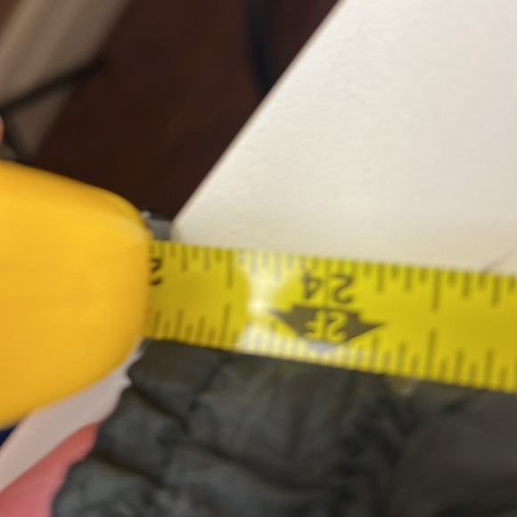 VINTAGE  80's Argee Sports Windbreaker Jacket Women's Medium Black Gold Floral - Picture 7 of 10